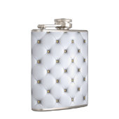 Flasques Cuir blanc Faux (Droite)