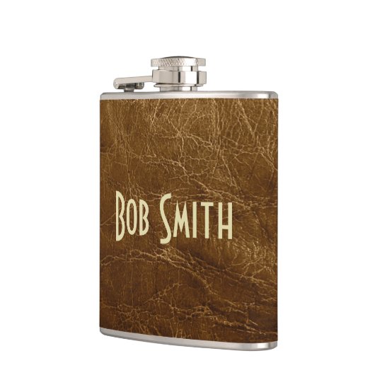 Flasques Cuir Brown usé (Gauche)