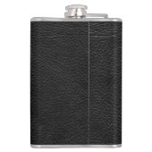 Flasques Cuir Noir Faux Distressed Look (Dos)