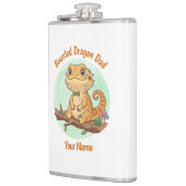 Flasques Custom Bearded Dragon Dad Flask (Gauche)