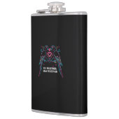 Flasques Custom Couple Anniversary Neon Parrots Winter Hood (Gauche)