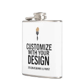 Flasques Custom Minimalist Personalized Company Branded (Gauche)