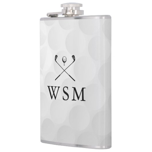 Flasques Custom Monogram Golf Ball (Gauche)