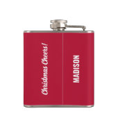 Flasques Custom Name Christmas Naughty List (Dos)