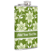 Flasques Custom Olive Blossom Repeat (Droite)