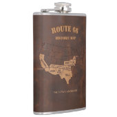 Flasques Custom Route 66 Centennial Map Travel (Droite)