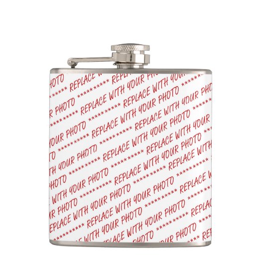 Flasques Customize This! Add Your Art or Photograph (Devant)