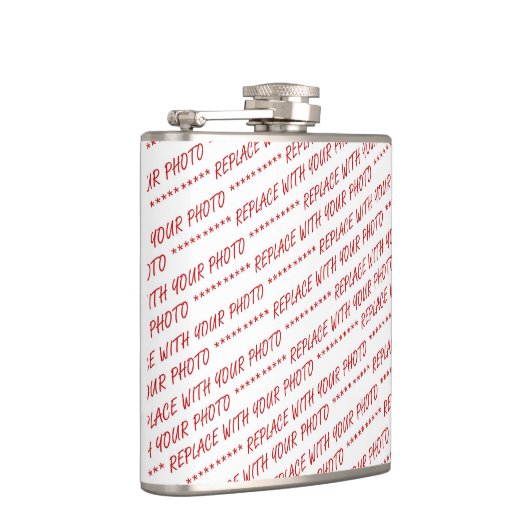 Flasques Customize This! Add Your Art or Photograph (Droite)