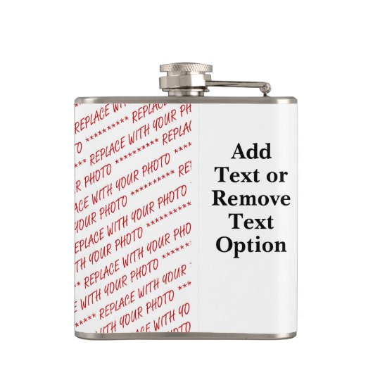 Flasques Customize This! Add Your Art or Photograph (Dos)