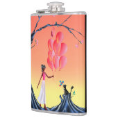 Flasques Cute Ballerina Heist Hip Flask (Gauche)