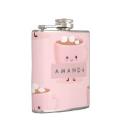 Flasques Cute chocolat chaud personnalisé avec Marshmallows (Droite)