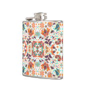 Flasques Cute colorful classic floral patterns (Gauche)