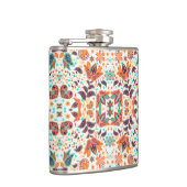 Flasques Cute colorful classic floral patterns (Droite)