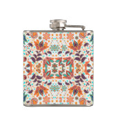 Flasques Cute colorful classic floral patterns (Dos)