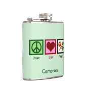 Flasques Cute Custom Vegan Green (Droite)