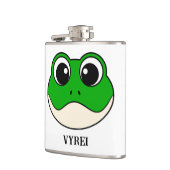 Flasques Cute grenouille souriante (Gauche)