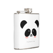 Flasques Cute Kawaii Panda| Ajouter votre nom (Droite)