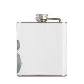 Flasques Cute king Lion Sleeping On The Moon (Dos)