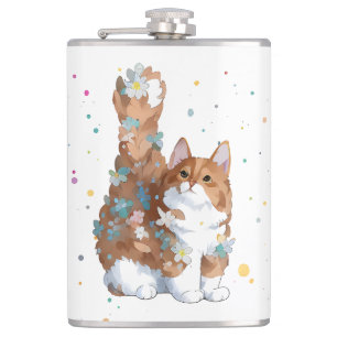 Flasques Cute Kitty chat animal animal animal animal animal