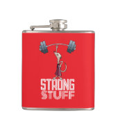 Flasques Cute Meerkat Strong Stuff Poids Carton (Devant)