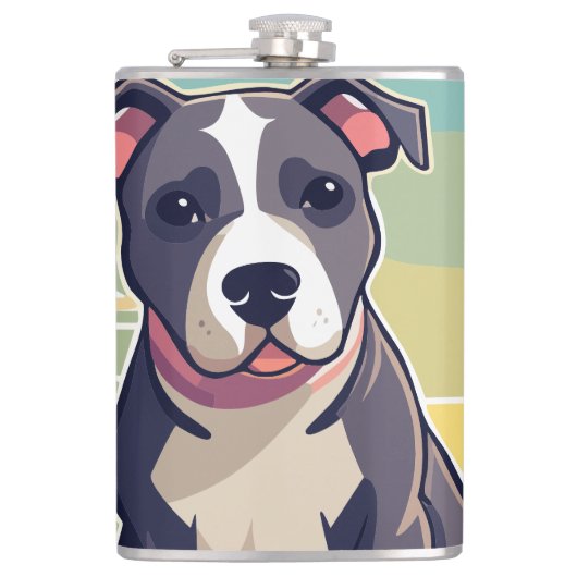 Flasques Cute Puppy designed thermal flask (Devant)