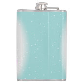 Flasques Cute White Baby Sea Otter , Merry Christmas (Dos)