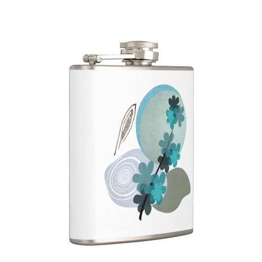 Flasques Cyan Boho (Droite)