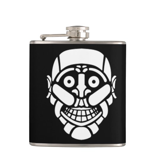 Flasques Cybersmily logo Cyberpunk flask (Devant)