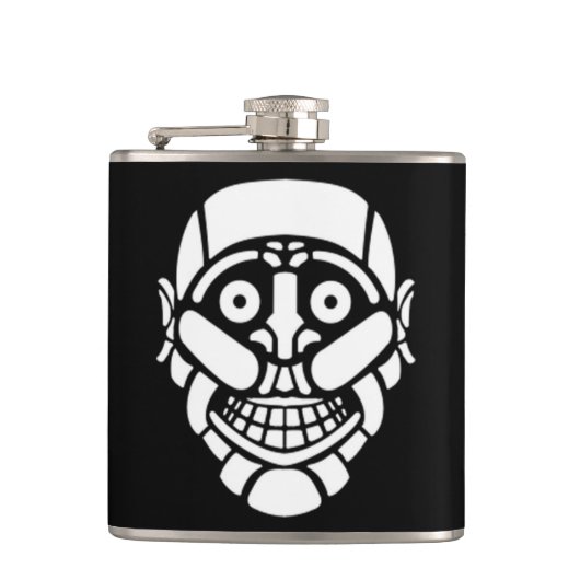 Flasques Cybersmily logo Cyberpunk flask (Devant)