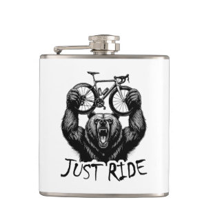 Flasques Cyclisme Juste Ride Ours