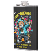 Flasques DABBING FUTURE Vinyl Wrapped Flask (Gauche)
