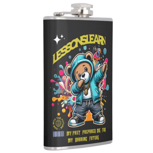 Flasques DABBING FUTURE Vinyl Wrapped Flask (Droite)