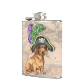 Flasques Dachshund Pirate (Gauche)