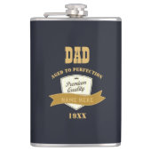 Flasques DAD - Année De Naissance Cadeau - Âgé À La Perfect (Devant)