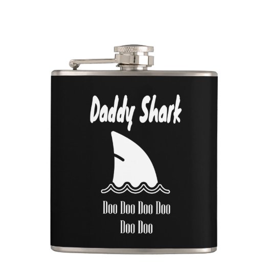 Flasques Daddy Shark Doo Doo Chanson tendance mignonne (Devant)