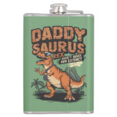 Flasques Daddysaurus Rex - Légende préhistorique Cool (Dos)