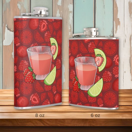 Flasques Daiquiri à la fraise