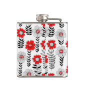 Flasques Daisy dooda en rouge et noir (Dos)