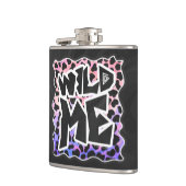 Flasques Dalmatie Noir et rose Me sauvage (Gauche)