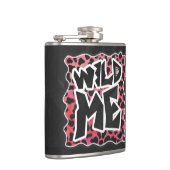 Flasques Dalmatie Noir et Rouge avec moi sauvage (Droite)