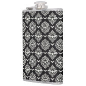 Flasques Damas de chaume noir et blanc (Gauche)