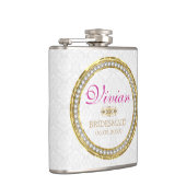 Flasques Damas et diamants blancs (Droite)