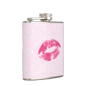 Flasques Damas Et Lèvres Florales Roses (Droite)