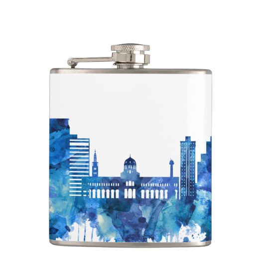 Flasques Damas Syria Skyline Blue (Devant)