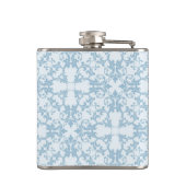 Flasques Damassé bleu-clair (Dos)