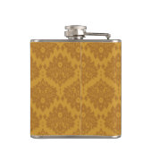 Flasques Damassé d'or de luxe (Dos)