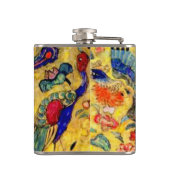 Flasques Dame Gustav Klimt avec ventilateur (Dos)