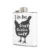 Flasques Dame Poulet Folle (Gauche)