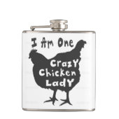 Flasques Dame Poulet Folle (Devant)