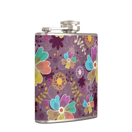 Flasques Dames florales (Droite)